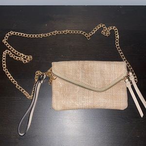 Crossbody and wristlet bag